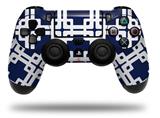 WraptorSkinz Skin compatible with Sony PS4 Dualshock Controller PlayStation 4 Original Slim and Pro Boxed Navy Blue (CONTROLLER NOT INCLUDED)
