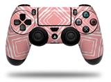 WraptorSkinz Skin compatible with Sony PS4 Dualshock Controller PlayStation 4 Original Slim and Pro Wavey Pink (CONTROLLER NOT INCLUDED)