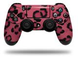 WraptorSkinz Skin compatible with Sony PS4 Dualshock Controller PlayStation 4 Original Slim and Pro Leopard Skin Pink (CONTROLLER NOT INCLUDED)