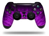 WraptorSkinz Skin compatible with Sony PS4 Dualshock Controller PlayStation 4 Original Slim and Pro Fire Purple (CONTROLLER NOT INCLUDED)