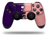 WraptorSkinz Skin compatible with Sony PS4 Dualshock Controller PlayStation 4 Original Slim and Pro Ripped Colors Purple Pink (CONTROLLER NOT INCLUDED)