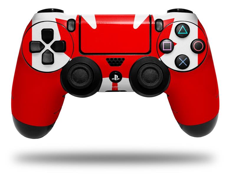 PS4 Controller Skins Canadian Canada Flag | WraptorSkinz