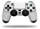 WraptorSkinz Skin compatible with Sony PS4 Dualshock Controller PlayStation 4 Original Slim and Pro Solids Collection White (CONTROLLER NOT INCLUDED)