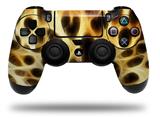 WraptorSkinz Skin compatible with Sony PS4 Dualshock Controller PlayStation 4 Original Slim and Pro Fractal Fur Leopard (CONTROLLER NOT INCLUDED)