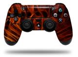 WraptorSkinz Skin compatible with Sony PS4 Dualshock Controller PlayStation 4 Original Slim and Pro Fractal Fur Tiger (CONTROLLER NOT INCLUDED)