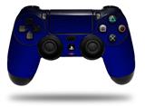 WraptorSkinz Skin compatible with Sony PS4 Dualshock Controller PlayStation 4 Original Slim and Pro Smooth Fades Blue Black (CONTROLLER NOT INCLUDED)