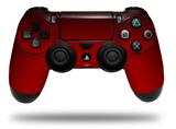 WraptorSkinz Skin compatible with Sony PS4 Dualshock Controller PlayStation 4 Original Slim and Pro Smooth Fades Red Black (CONTROLLER NOT INCLUDED)