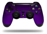 WraptorSkinz Skin compatible with Sony PS4 Dualshock Controller PlayStation 4 Original Slim and Pro Smooth Fades Purple Black (CONTROLLER NOT INCLUDED)