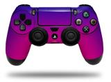 WraptorSkinz Skin compatible with Sony PS4 Dualshock Controller PlayStation 4 Original Slim and Pro Smooth Fades Hot Pink Blue (CONTROLLER NOT INCLUDED)