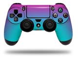 WraptorSkinz Skin compatible with Sony PS4 Dualshock Controller PlayStation 4 Original Slim and Pro Smooth Fades Neon Teal Hot Pink (CONTROLLER NOT INCLUDED)