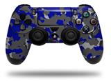 WraptorSkinz Skin compatible with Sony PS4 Dualshock Controller PlayStation 4 Original Slim and Pro WraptorCamo Old School Camouflage Camo Blue Royal (CONTROLLER NOT INCLUDED)