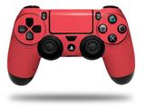 WraptorSkinz Skin compatible with Sony PS4 Dualshock Controller PlayStation 4 Original Slim and Pro Solids Collection Coral (CONTROLLER NOT INCLUDED)