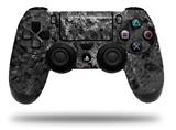 WraptorSkinz Skin compatible with Sony PS4 Dualshock Controller PlayStation 4 Original Slim and Pro Marble Granite 06 Black Gray (CONTROLLER NOT INCLUDED)