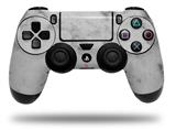 WraptorSkinz Skin compatible with Sony PS4 Dualshock Controller PlayStation 4 Original Slim and Pro Marble Granite 07 White Gray (CONTROLLER NOT INCLUDED)