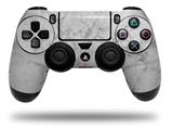 WraptorSkinz Skin compatible with Sony PS4 Dualshock Controller PlayStation 4 Original Slim and Pro Marble Granite 09 White Gray (CONTROLLER NOT INCLUDED)