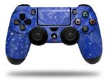 WraptorSkinz Skin compatible with Sony PS4 Dualshock Controller PlayStation 4 Original Slim and Pro Stardust Blue (CONTROLLER NOT INCLUDED)