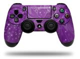 WraptorSkinz Skin compatible with Sony PS4 Dualshock Controller PlayStation 4 Original Slim and Pro Stardust Purple (CONTROLLER NOT INCLUDED)