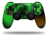 WraptorSkinz Skin compatible with Sony PS4 Dualshock Controller PlayStation 4 Original Slim and Pro Alecias Swirl 01 Green (CONTROLLER NOT INCLUDED)
