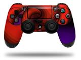 WraptorSkinz Skin compatible with Sony PS4 Dualshock Controller PlayStation 4 Original Slim and Pro Alecias Swirl 01 Red (CONTROLLER NOT INCLUDED)