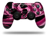 WraptorSkinz Skin compatible with Sony PS4 Dualshock Controller PlayStation 4 Original Slim and Pro Alecias Swirl 02 Hot Pink (CONTROLLER NOT INCLUDED)