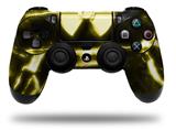WraptorSkinz Skin compatible with Sony PS4 Dualshock Controller PlayStation 4 Original Slim and Pro Radioactive Yellow (CONTROLLER NOT INCLUDED)