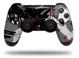 WraptorSkinz Skin compatible with Sony PS4 Dualshock Controller PlayStation 4 Original Slim and Pro Abstract 02 Red (CONTROLLER NOT INCLUDED)