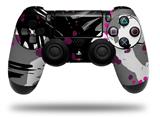 WraptorSkinz Skin compatible with Sony PS4 Dualshock Controller PlayStation 4 Original Slim and Pro Abstract 02 Pink (CONTROLLER NOT INCLUDED)