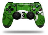 WraptorSkinz Skin compatible with Sony PS4 Dualshock Controller PlayStation 4 Original Slim and Pro Love and Peace Green (CONTROLLER NOT INCLUDED)