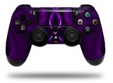 WraptorSkinz Skin compatible with Sony PS4 Dualshock Controller PlayStation 4 Original Slim and Pro Abstract 01 Purple (CONTROLLER NOT INCLUDED)