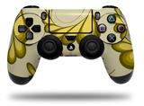 WraptorSkinz Skin compatible with Sony PS4 Dualshock Controller PlayStation 4 Original Slim and Pro Petals Yellow (CONTROLLER NOT INCLUDED)