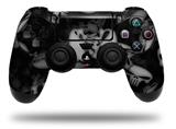 WraptorSkinz Skin compatible with Sony PS4 Dualshock Controller PlayStation 4 Original Slim and Pro Skulls Confetti White (CONTROLLER NOT INCLUDED)