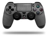 WraptorSkinz Skin compatible with Sony PS4 Dualshock Controller PlayStation 4 Original Slim and Pro Simulated Brushed Metal Silver (CONTROLLER NOT INCLUDED)