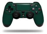 WraptorSkinz Skin compatible with Sony PS4 Dualshock Controller PlayStation 4 Original Slim and Pro Solids Collection Hunter Green (CONTROLLER NOT INCLUDED)