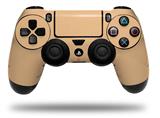 WraptorSkinz Skin compatible with Sony PS4 Dualshock Controller PlayStation 4 Original Slim and Pro Solids Collection Peach (CONTROLLER NOT INCLUDED)