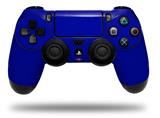 WraptorSkinz Skin compatible with Sony PS4 Dualshock Controller PlayStation 4 Original Slim and Pro Solids Collection Royal Blue (CONTROLLER NOT INCLUDED)