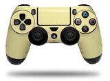 WraptorSkinz Skin compatible with Sony PS4 Dualshock Controller PlayStation 4 Original Slim and Pro Solids Collection Yellow Sunshine (CONTROLLER NOT INCLUDED)