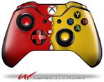 Decal Style Skin for Microsoft XBOX One Wireless Controller Ripped Colors Red Yellow - (CONTROLLER NOT INCLUDED)