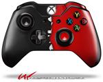 Decal Style Skin for Microsoft XBOX One Wireless Controller Ripped Colors Black Red - (CONTROLLER NOT INCLUDED)
