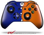 Decal Style Skin for Microsoft XBOX One Wireless Controller Ripped Colors Blue Orange - (CONTROLLER NOT INCLUDED)