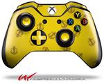 Decal Style Skin for Microsoft XBOX One Wireless Controller Anchors Away Yellow - (CONTROLLER NOT INCLUDED)