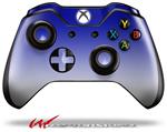 Decal Style Skin for Microsoft XBOX One Wireless Controller Smooth Fades White Blue - (CONTROLLER NOT INCLUDED)