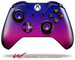 Decal Style Skin for Microsoft XBOX One Wireless Controller Smooth Fades Hot Pink Blue - (CONTROLLER NOT INCLUDED)