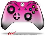 Decal Style Skin for Microsoft XBOX One Wireless Controller Smooth Fades White Hot Pink - (CONTROLLER NOT INCLUDED)