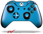 Decal Style Skin for Microsoft XBOX One Wireless Controller Solid Color Blue Neon - (CONTROLLER NOT INCLUDED)