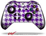 Decal Style Skin for Microsoft XBOX One Wireless Controller Houndstooth Purple - (CONTROLLER NOT INCLUDED)