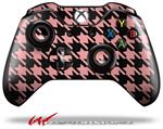 Decal Style Skin for Microsoft XBOX One Wireless Controller Houndstooth Pink on Black - (CONTROLLER NOT INCLUDED)