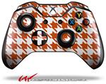 Decal Style Skin for Microsoft XBOX One Wireless Controller Houndstooth Burnt Orange - (CONTROLLER NOT INCLUDED)