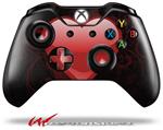 Decal Style Skin for Microsoft XBOX One Wireless Controller Glass Heart Grunge Red - (CONTROLLER NOT INCLUDED)