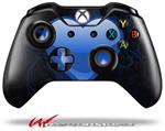 Decal Style Skin for Microsoft XBOX One Wireless Controller Glass Heart Grunge Blue - (CONTROLLER NOT INCLUDED)