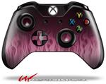 Decal Style Skin for Microsoft XBOX One Wireless Controller Fire Pink - (CONTROLLER NOT INCLUDED)